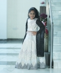 Black And White Sequins Lehnga Set