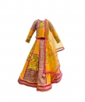 Colorful Brocade Lehenga Set