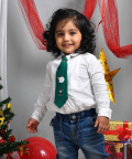 Green Santa Tie