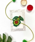 Cute Avocado Rakhi