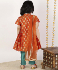  Lotus Foil Pant Set