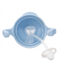 Straw Sippy Cup 240ml - Bubblegum Light Blue 