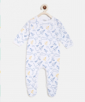 Organic Cotton Baby Romper Paper Planes