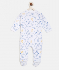Organic Cotton Baby Romper Paper Planes