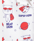 Organic Cotton Baby Romper Super Hero