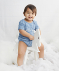 Busy Shizy Blue Onesie