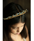 White and Gold Star Celestial Crown