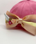 Pink Unicorn Bow Cap