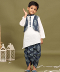 White Kurta And Dhoti