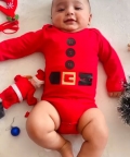 Red Santa Onesie