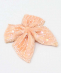 Sequined Bow Hairclips 