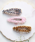 Set of 3 Gravel Gem Clip 