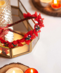 Blooms and Crystal Hair Band 