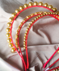Rose And Gold Hair Band 