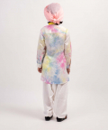 Multi Tie-Dye Printed Kurta Set