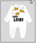Happy Lohri Dhol Romper