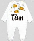 Happy Lohri Dhol Romper