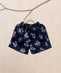 Blue Floral Shorts