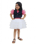 Denim Jacket With Tutu Skirt