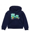 Navy Owl Hoodie