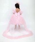 Pink Star Net Dress