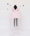 Pink Star Net Dress