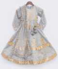 Grey Gotta Anarkali