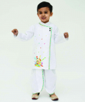 White Kurta And Dhoti