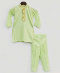 Green Kurta With Pant
