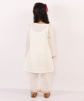 Happy Holi Yoke Embroidered Kurta Pyjama