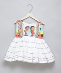 Brother Sister Figure Rakhi Kurta Set