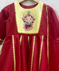 Ganpati Bappa Peplum Kurta Set
