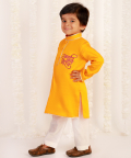 Ganpati Bappa Mourya Kurta Set