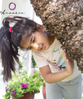 Giraffe T-Shirt,Light Pink