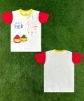Red Sleeves T-Shirt For Holi