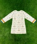 Colorful Border Kurti Set