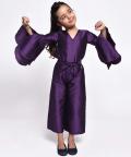 Petal Sleeve Partywear Cullote Top