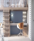 Pascual Brown Bunk Bed