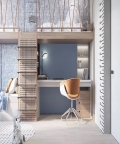 Packer Brown Bunk Bed