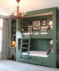 Naha Green Bunk Bed