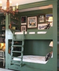 Naha Green Bunk Bed
