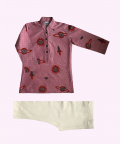 Pink Out To Space Kurta Set