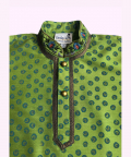 Block Printed And Embroidered Kurta Set