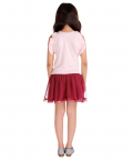 Ballerina Sequin Top Part Jersey With Tulle Skirt