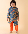 Floral Kurta With Churidar