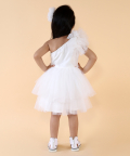 One Shoulder Rainbow Dress