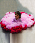 3D Ruffel Gown