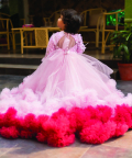 3D Ruffel Gown