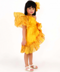 Yellow Marble Dress