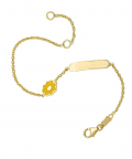 Yellow Sunflower Bracelet